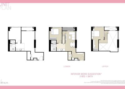 Interior work suggestion floor plan