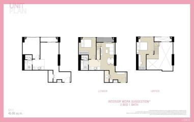 Interior work suggestion floor plan