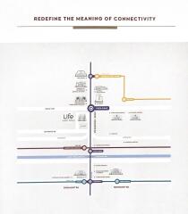 Connectivity map showcasing various routes and key locations