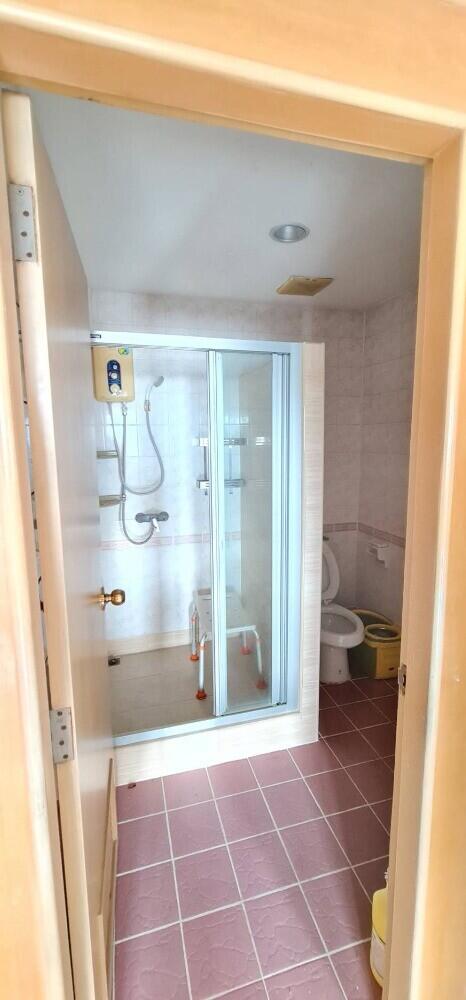 Bathroom with shower and toilet