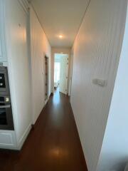 Hallway leading to living space