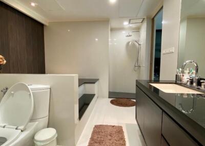 Modern bathroom with amenities