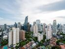 Skyline view of city buildings