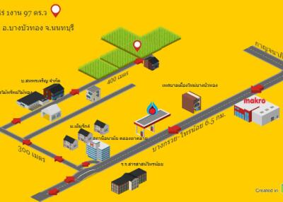 Map showing the location and nearby amenities