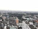 Cityscape view from high-rise building