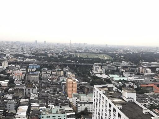 Cityscape view from high-rise building