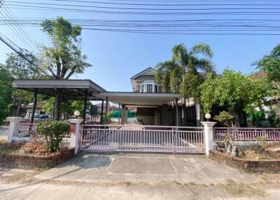 Exterior view of a residential property