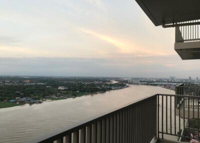 Scenic river view from the balcony