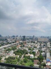 Panoramic view of cityscape with buildings and greenery