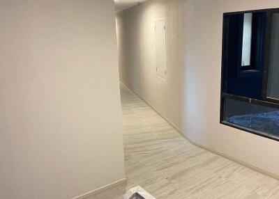 Modern hallway with natural light