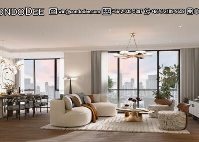 Luxury 3-bedroom Penthouse Pre-Sale Sukhumvit 61