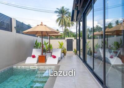 Ultra-Modern 2-Bed Pool Villa in Mae Nam, Koh Samui