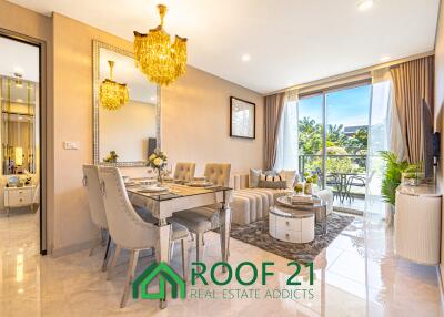 One of Pattaya’s Top Condos – Fully Furnished 2-Bedroom, 64.9 Sq.m.  Don’t Miss This Pre-Sale Promotion!