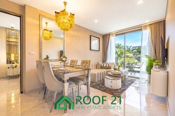 One of Pattaya’s Top Condos – Fully Furnished 2-Bedroom, 64.9 Sq.m.  Don’t Miss This Pre-Sale Promotion!