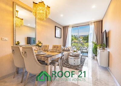 One of Pattaya’s Top Condos – Fully Furnished 2-Bedroom, 64.9 Sq.m.  Don’t Miss This Pre-Sale Promotion!