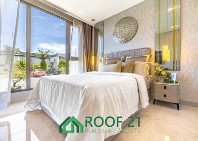 One of Pattaya’s Top Condos – Fully Furnished 2-Bedroom, 64.9 Sq.m.  Don’t Miss This Pre-Sale Promotion!