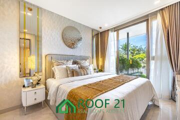 One of Pattaya’s Top Condos – Fully Furnished 2-Bedroom, 64.9 Sq.m.  Don’t Miss This Pre-Sale Promotion!