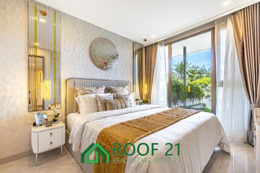 One of Pattaya’s Top Condos – Fully Furnished 2-Bedroom, 64.9 Sq.m.  Don’t Miss This Pre-Sale Promotion!