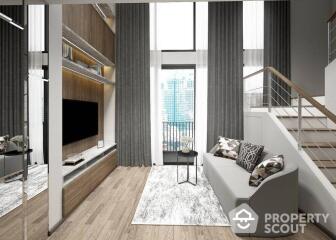 1-BR Condo at Ideo Mobi Asoke near MRT Phetchaburi (ID 531735)