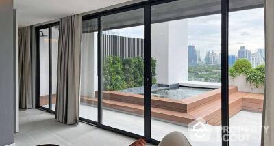 2-BR Duplex at Crystal Garden Condominium near BTS Nana