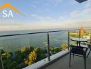 Balcony with ocean view