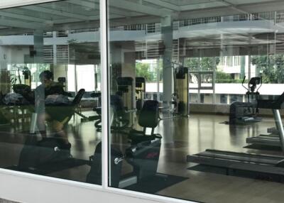 Modern gym with exercise equipment