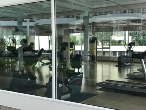 Modern gym with exercise equipment