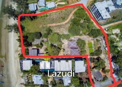 3 Rai Beachfront Land for Sale in Khao Tao