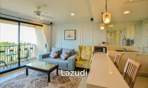 1 Bed Beachfront Condo in Town