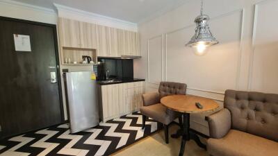 Cozy kitchenette with dining area