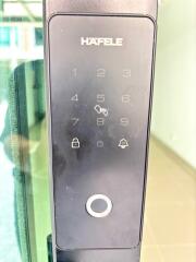 Smart door lock with numeric keypad