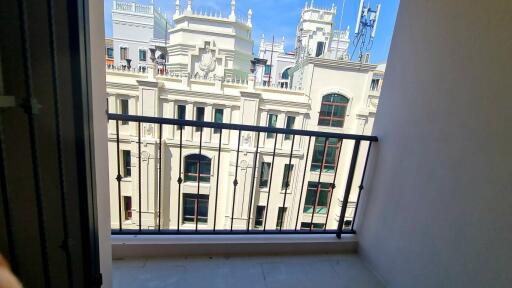 Small balcony with city view