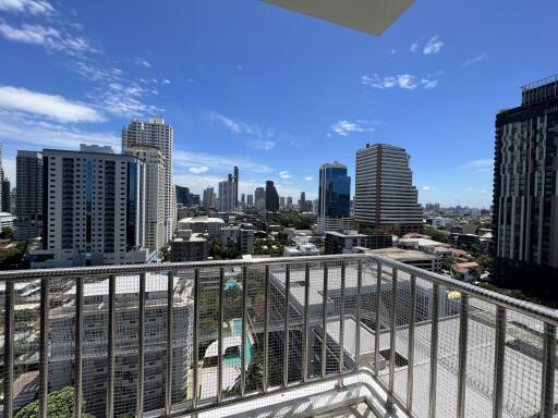 Balcony view of cityscape