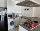 Modern kitchen with appliances