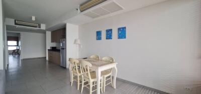 Dining area with a table and chairs