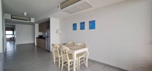 Dining area with a table and chairs