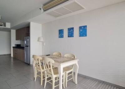 Dining area with a table and chairs