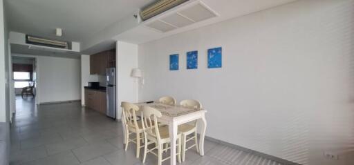 Dining area with a table and chairs