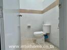 Small bathroom with toilet