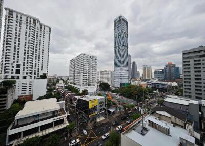 Cityscape with high-rise buildings