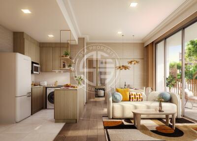 A dream of life most extraordinary in  2-bedroom condominium in Cherngtalay