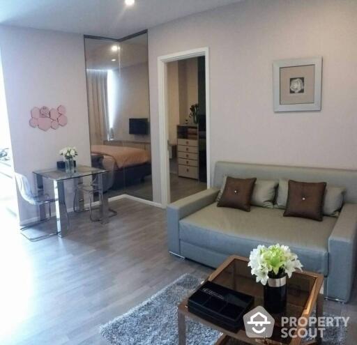 1-BR Condo at The Room Sukhumvit 69 near BTS Phra Khanong