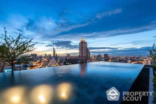 1-BR Condo at The Bangkok Sathorn near BTS Surasak