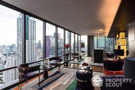 1-BR Condo at The Bangkok Sathorn near BTS Surasak