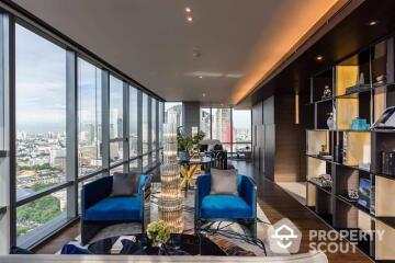 1-BR Condo at The Bangkok Sathorn near BTS Surasak