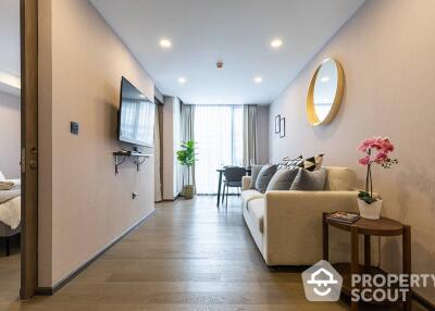 1-BR Condo at Klass Siam near BTS National Stadium