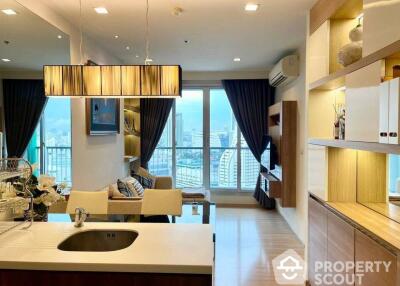 1-BR Condo at Rhythm Sathorn near BTS Saphan Taksin