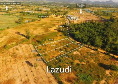 Bargain Price 2 Rai of Land - Only 1.3 million baht per plot