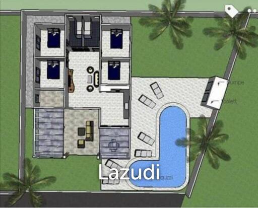 ORCHID PARADISE HOMES 2: 4 Bed Pool Villa on Established Development