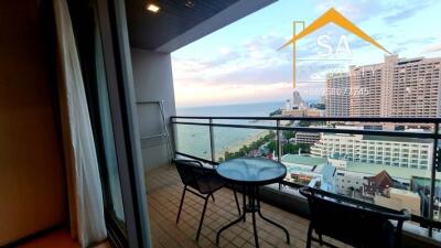 Balcony with ocean view